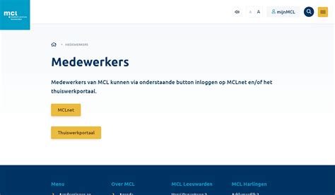 mcl inloggen medewerkers.